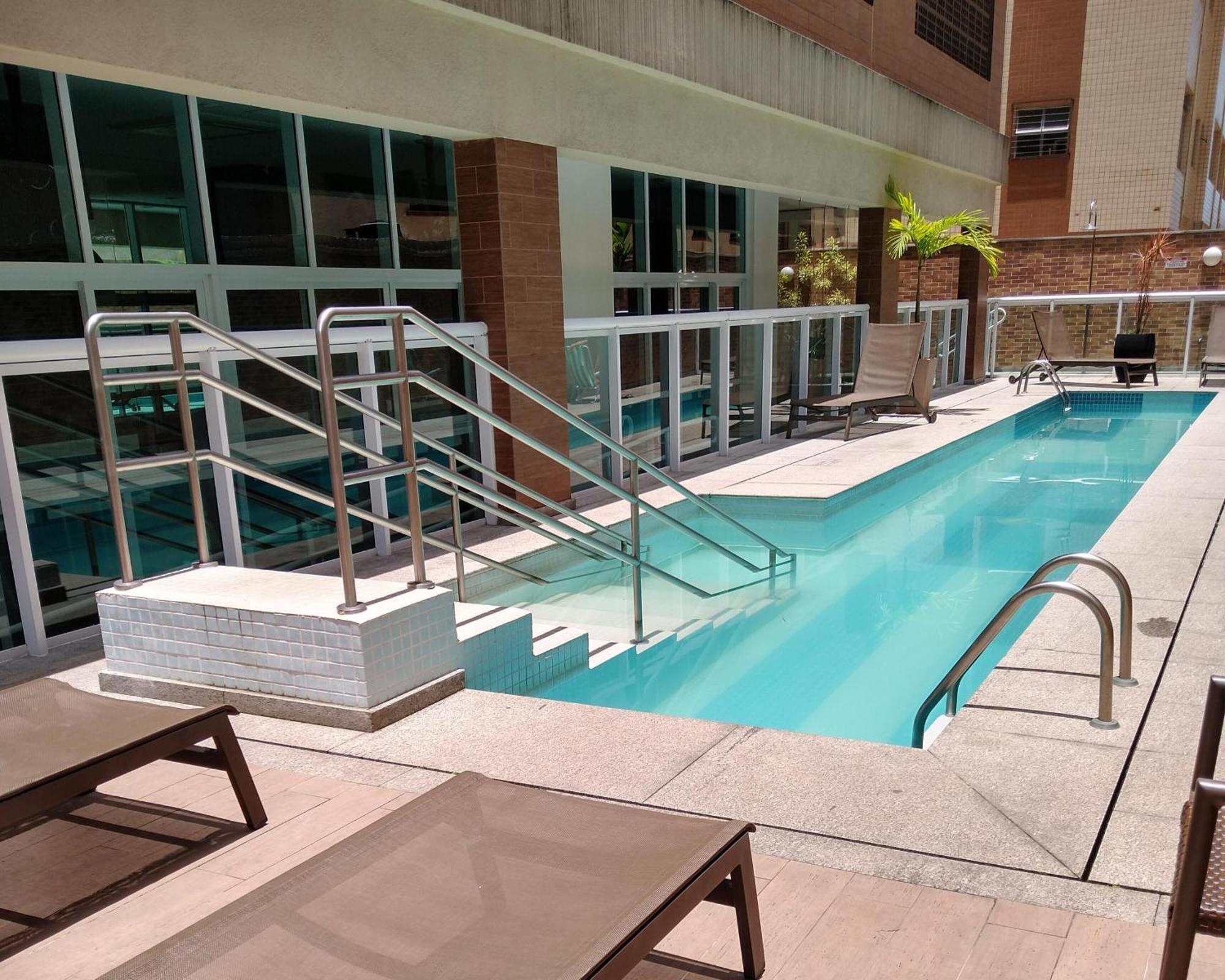 Book Santos Estanconfor 905 Charmoso Ap Executivo Quadra Praia Exterior photo
